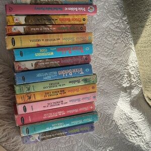 Trixie Belden Vintage Hardcover Book Lot - Colorful Spines Lot of 14